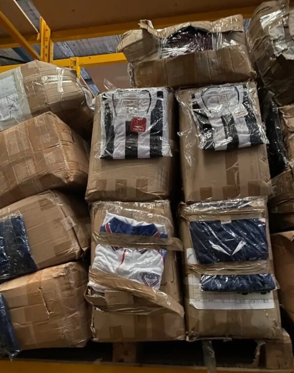 soccer jerseys pallets for sale
