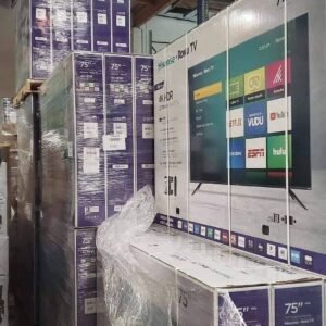 Smart TV liquidation pallets